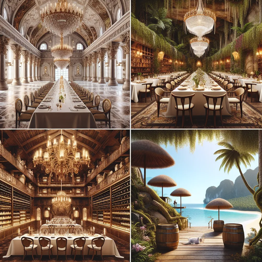 The Opulent Odyssey: Unveiling Five Unseen Culinary Spaces for the Affluent Voyager