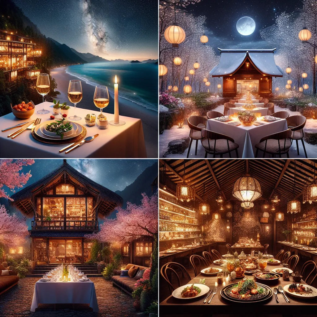A Gastronomic Quest: Unveiling Five Unique Fine Dining Experiences for the Discerning Voyager