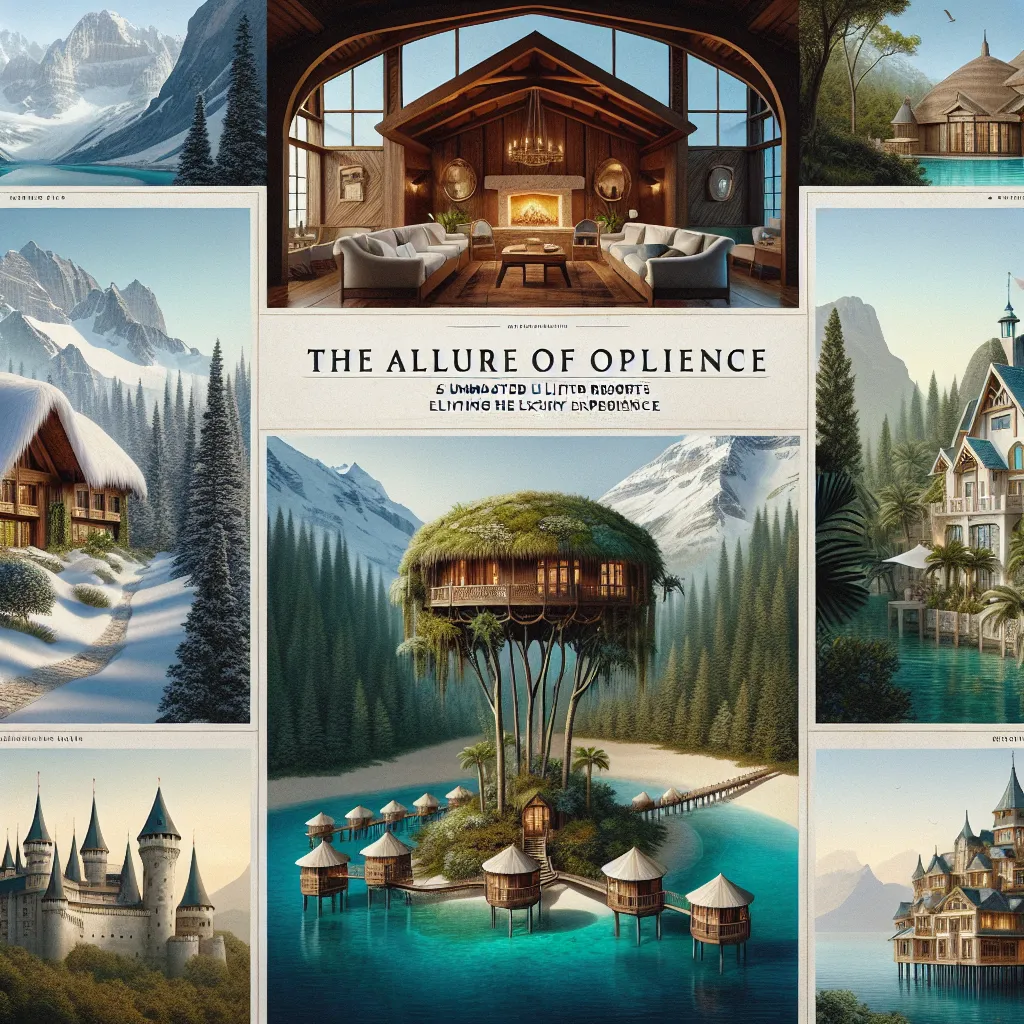 The Allure of Opulence: Five Unmatched Resorts Elevating the Luxury Experience