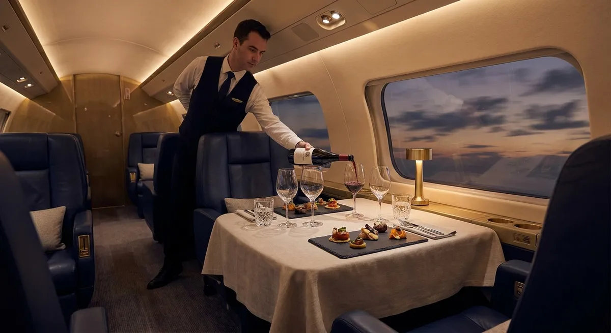 Savoring Altitude: The Private Rituals of Fine Dining in Motion