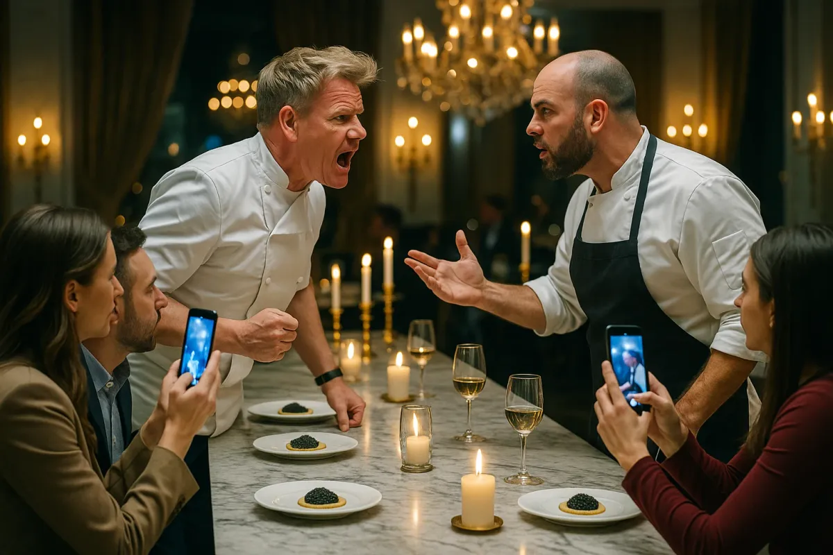 When Kitchens Go Viral: How Celebrity Drama Is Quietly Rewriting Luxury Dining