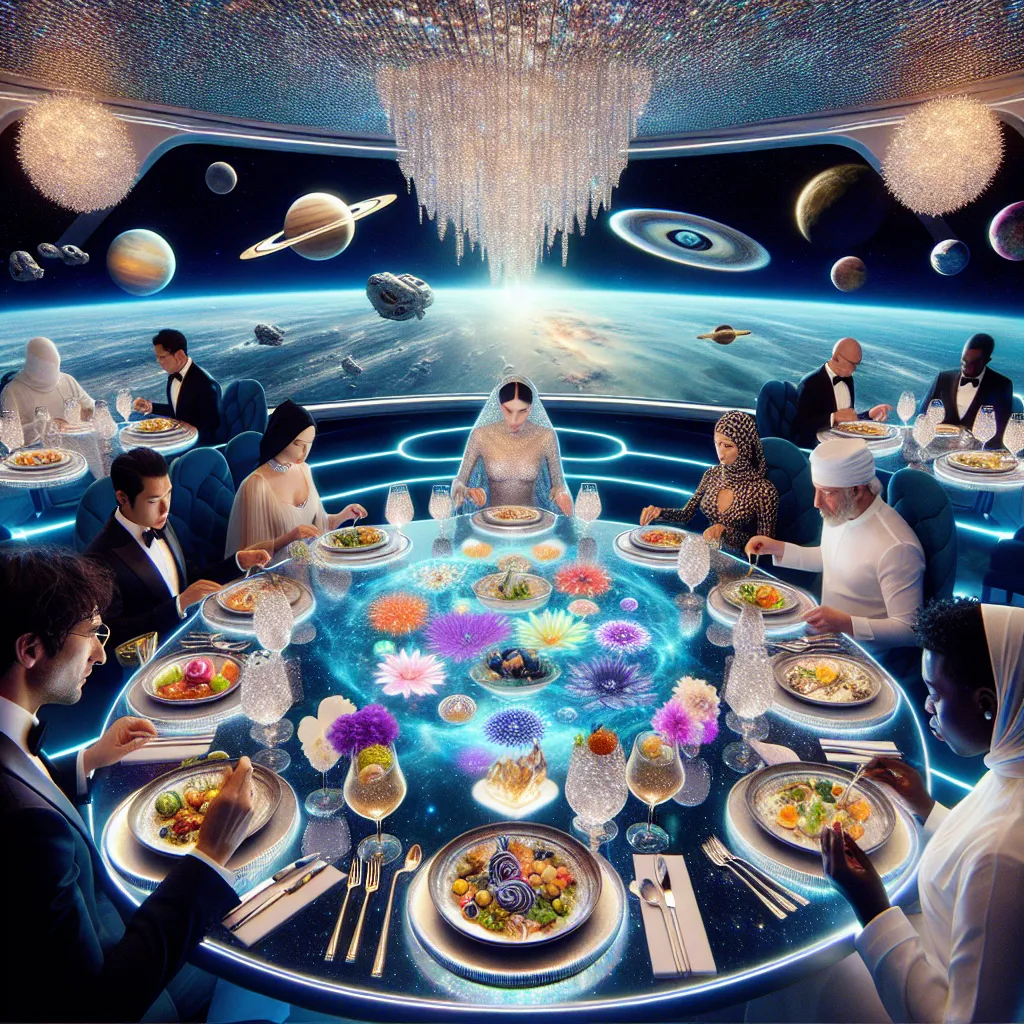 Journey to the Culinary Cosmos: Five Stellar Fine Dining Experiences for the Affluent Voyager