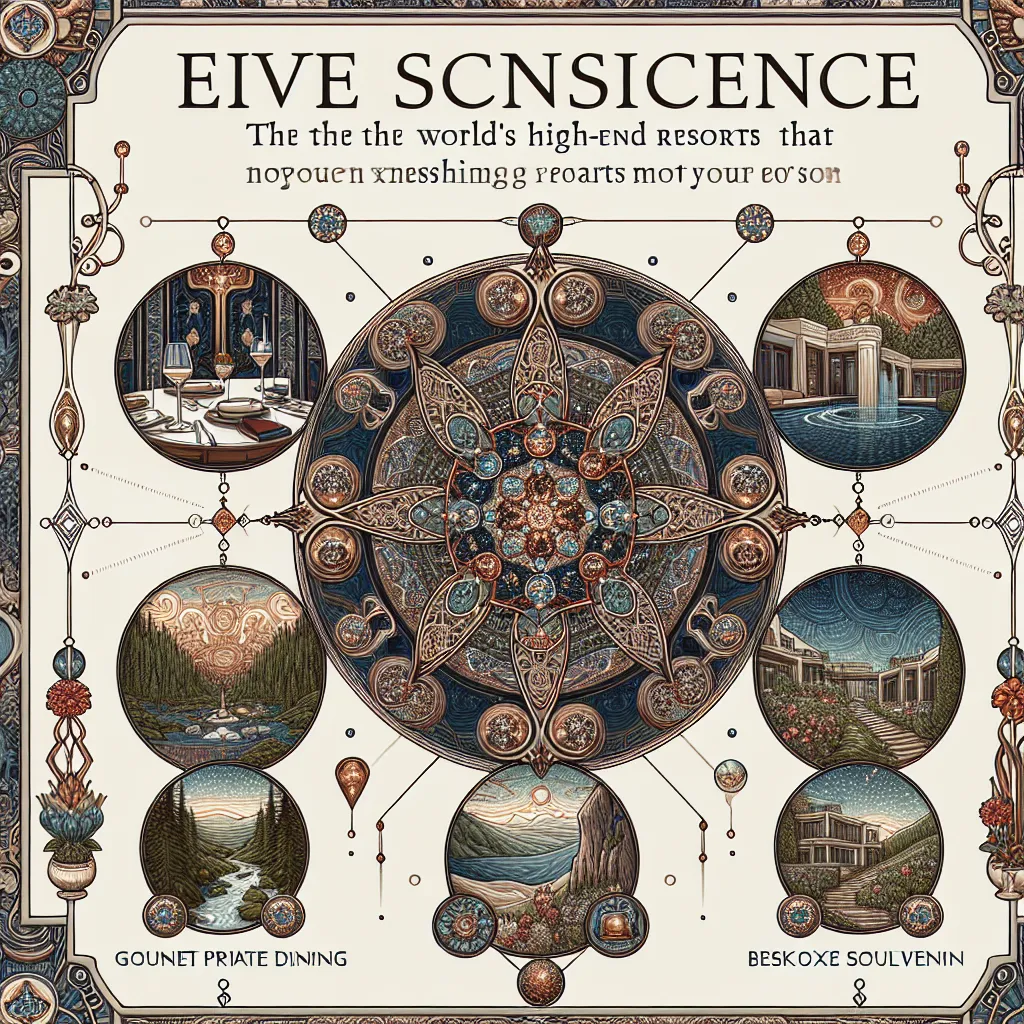 The Arcane Tapestry of Luxury: Five Hidden Luxuries in the World of Elite Resorts