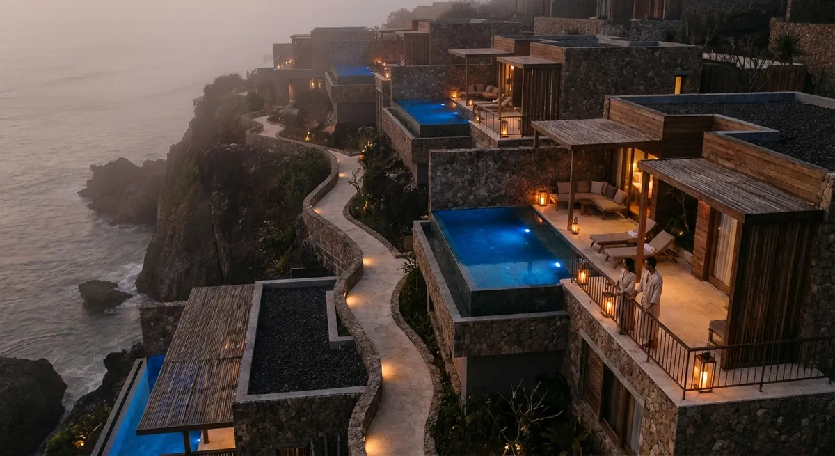 The Discreet Geometry of Exclusive Resorts