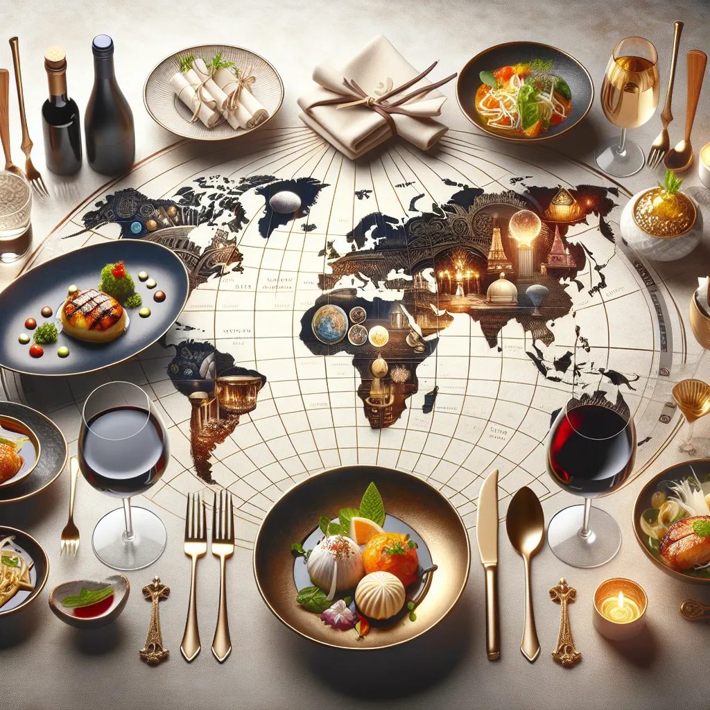 Unfolding the Epicurean Elegance: A Journey through Five Elite Dining Experiences Across the Globe