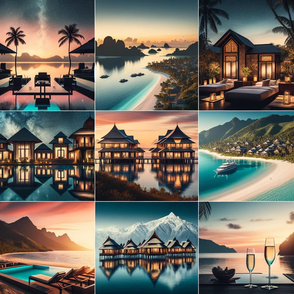 The Silhouette of Serenity: Five Exclusive Resorts Unfurling the Grandeur of Luxury