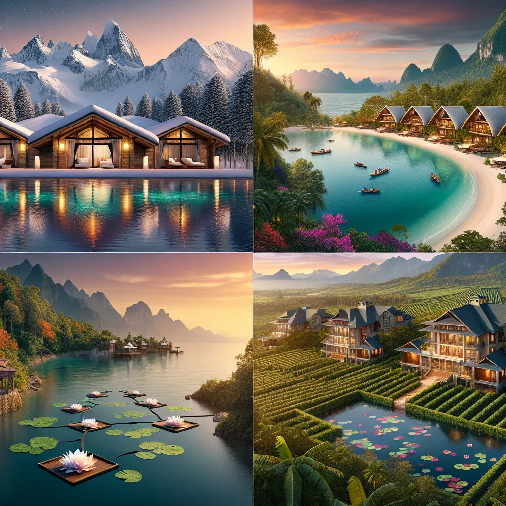 The Resplendent Repertoire: Five Hidden Luxury Resorts Unveiling the Art of Prestige