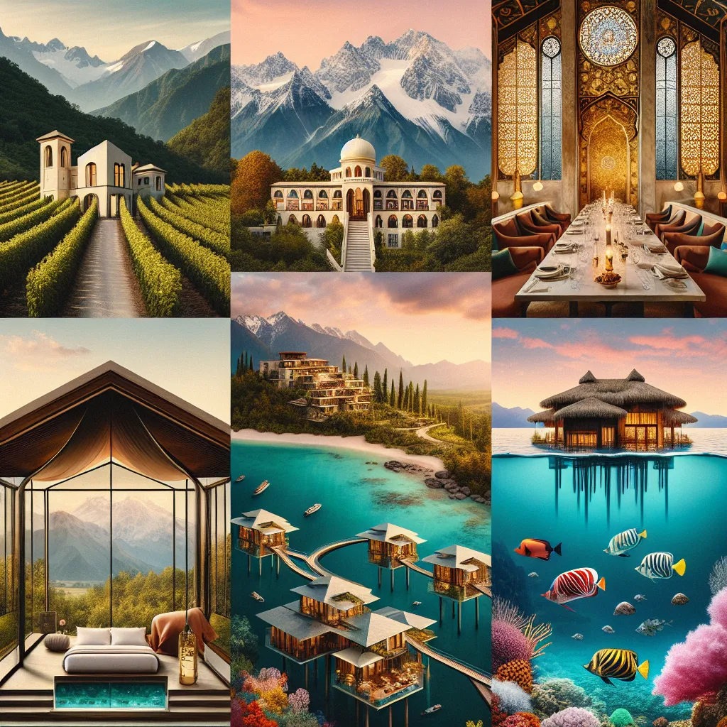 Exquisite Escapes: Five Distinctive Resorts Offering Unmatched Luxury Experiences