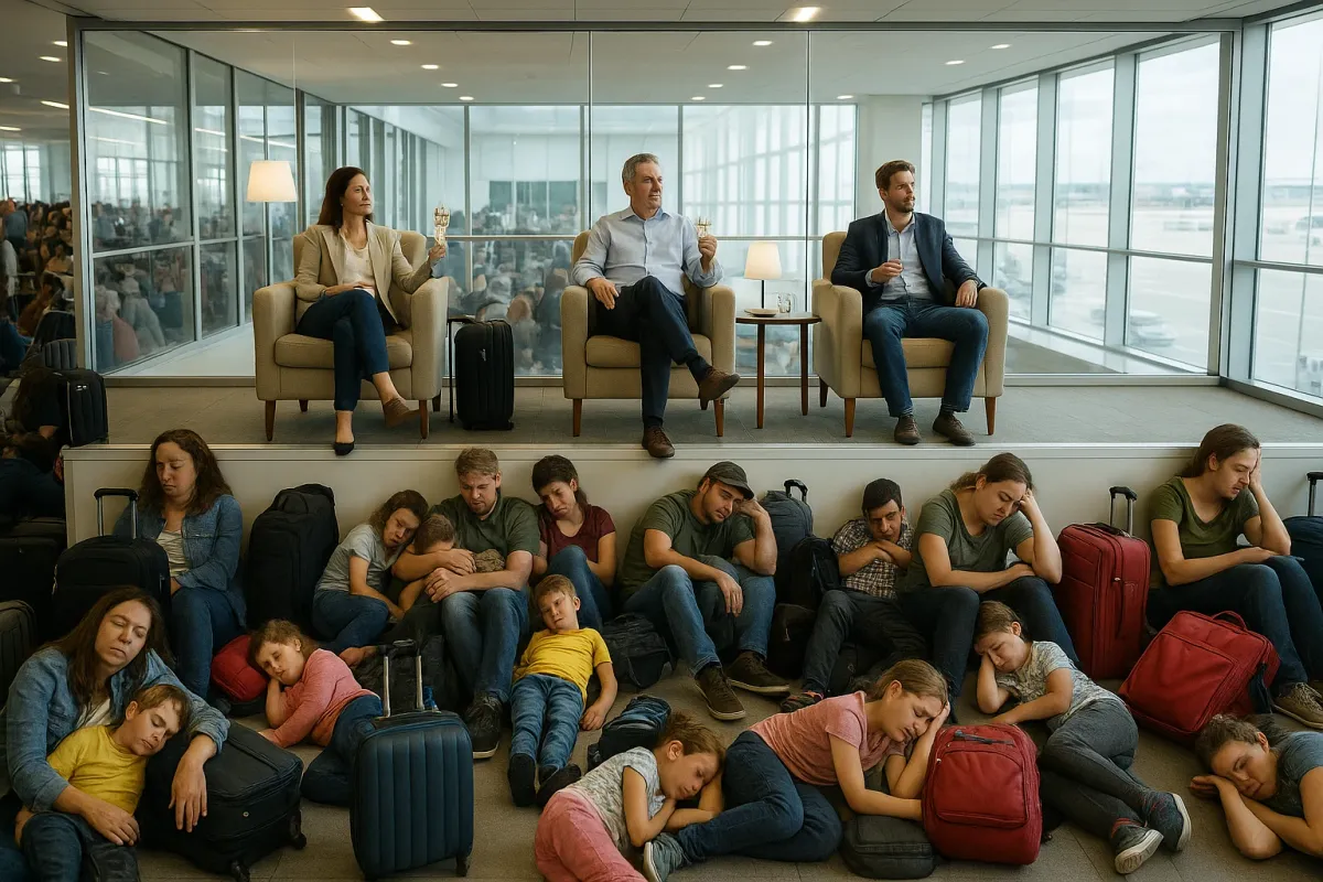 When Chaos Goes Commercial: How “Holiday Travel Hell” Is Quietly Upgrading Elite Escapes