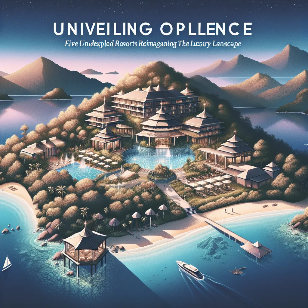 Unveiling Opulence: Five Underexplored Resorts Reimagining the Luxury Landscape