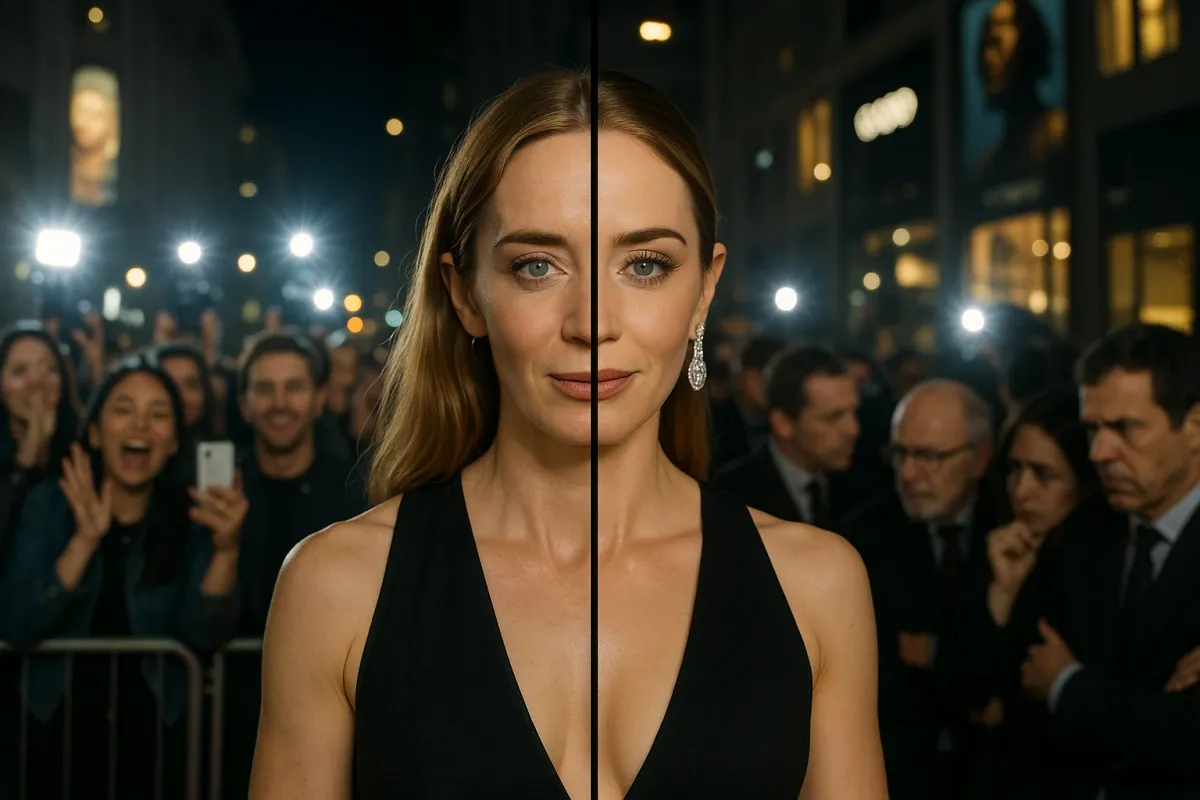 When Beauty Turns Controversial: What Emily Blunt’s Rumored “Glow-Up” Reveals About Luxury Aesthetics in 2025
