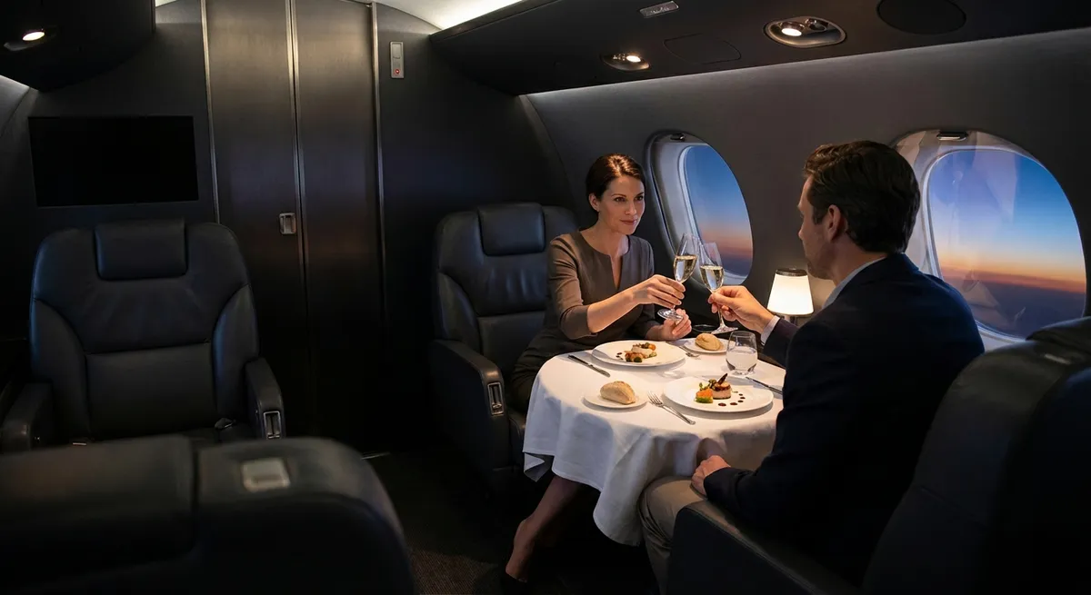 The Discreet Art of the Table: Fine Dining for the Jet-Set palate