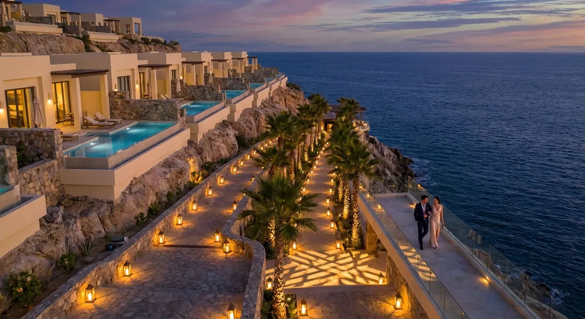 The Discreet Geometry of Exceptional Resorts