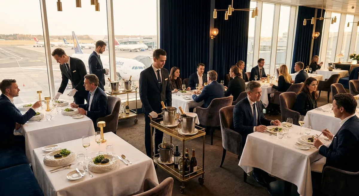 Palates in Transit: Fine Dining as the New First-Class Lounge