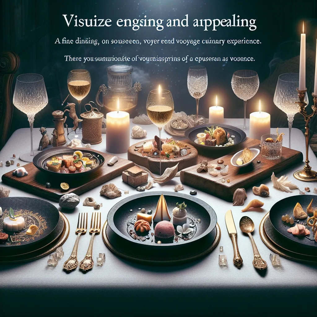 The Epicurean Symphony: Curating Five Unseen Gourmet Masterpieces for the Affluent Voyager