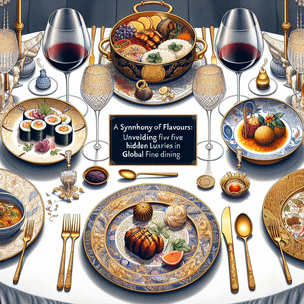 A Symphony of Flavours: Unveiling Five Hidden Luxuries in Global Fine Dining