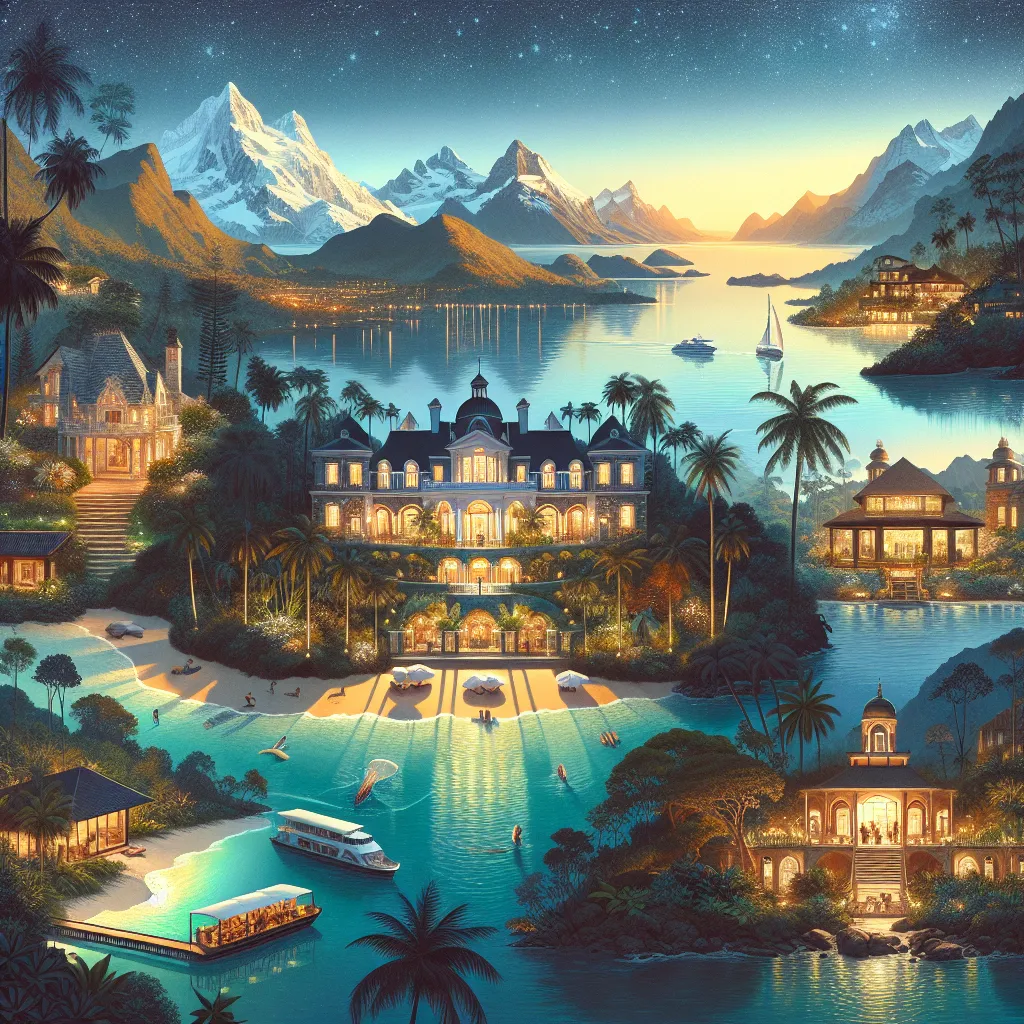 The Mosaic of Magnificence: Five Hidden Masterpieces in the Realm of Luxury Resorts