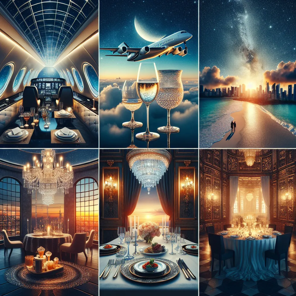 Jetting to Stellar Gastronomic Heights: Five Exquisite Dining Experiences for the Discerning Voyager