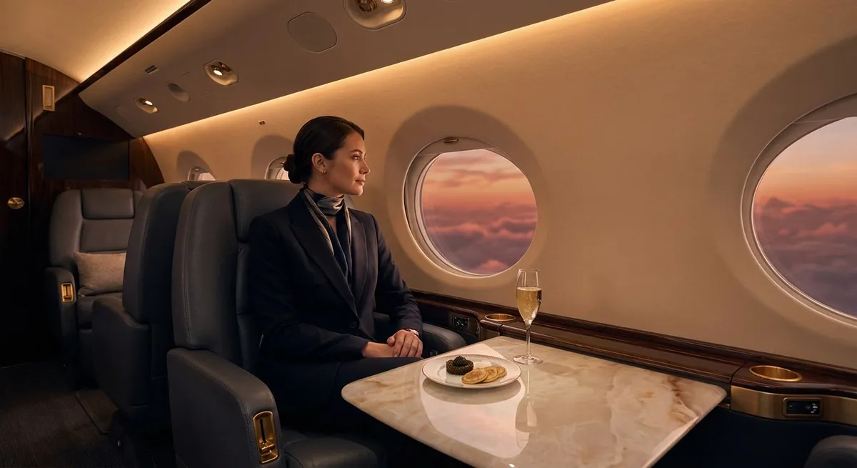 Savoring Composure: Fine Dining as a Sanctuary for the Traveling Elite