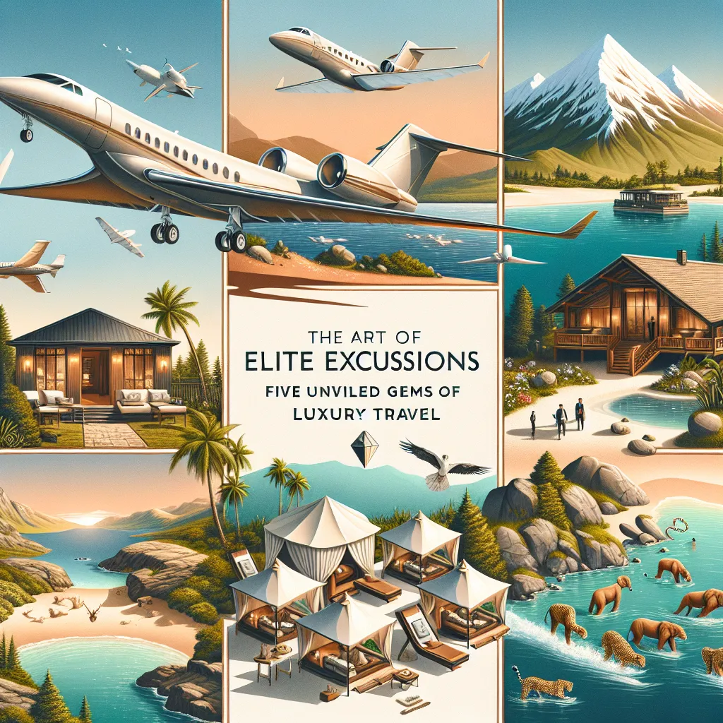 The Art of Elite Excursions: Five Unveiled Gems of Luxury Travel