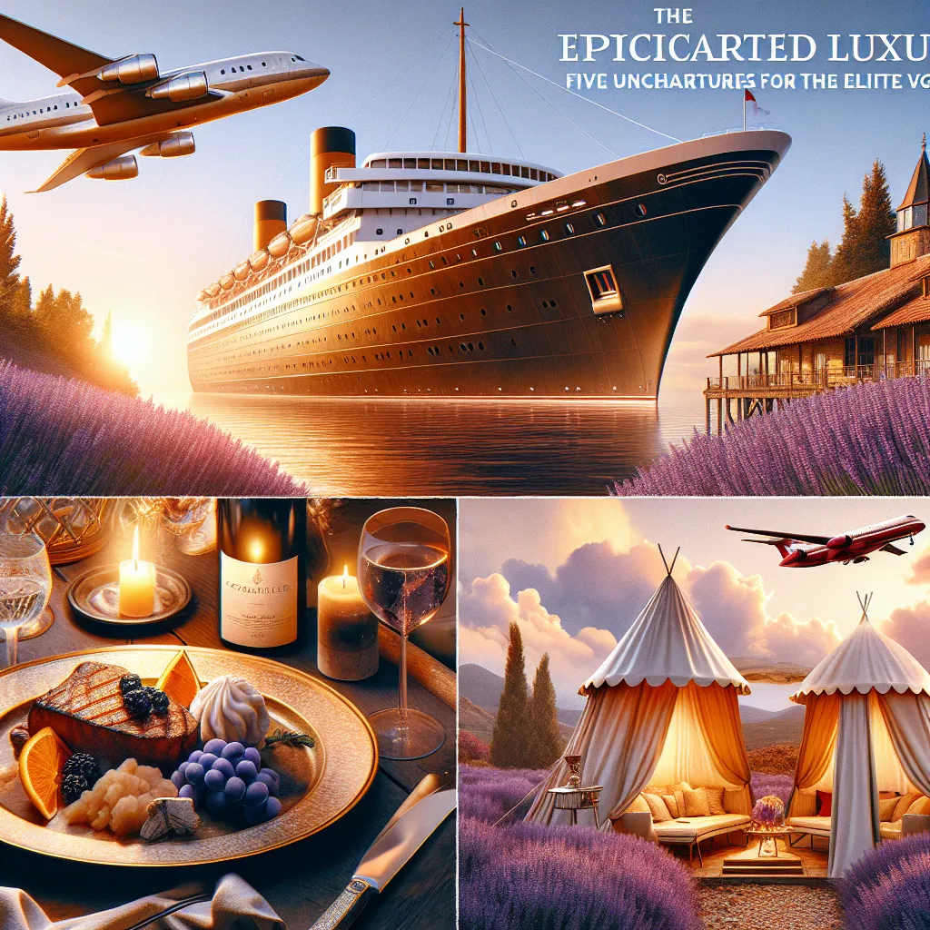 The Epicurean's Guide to Extravagant Expeditions: Five Uncharted Luxuries for the Elite Voyager
