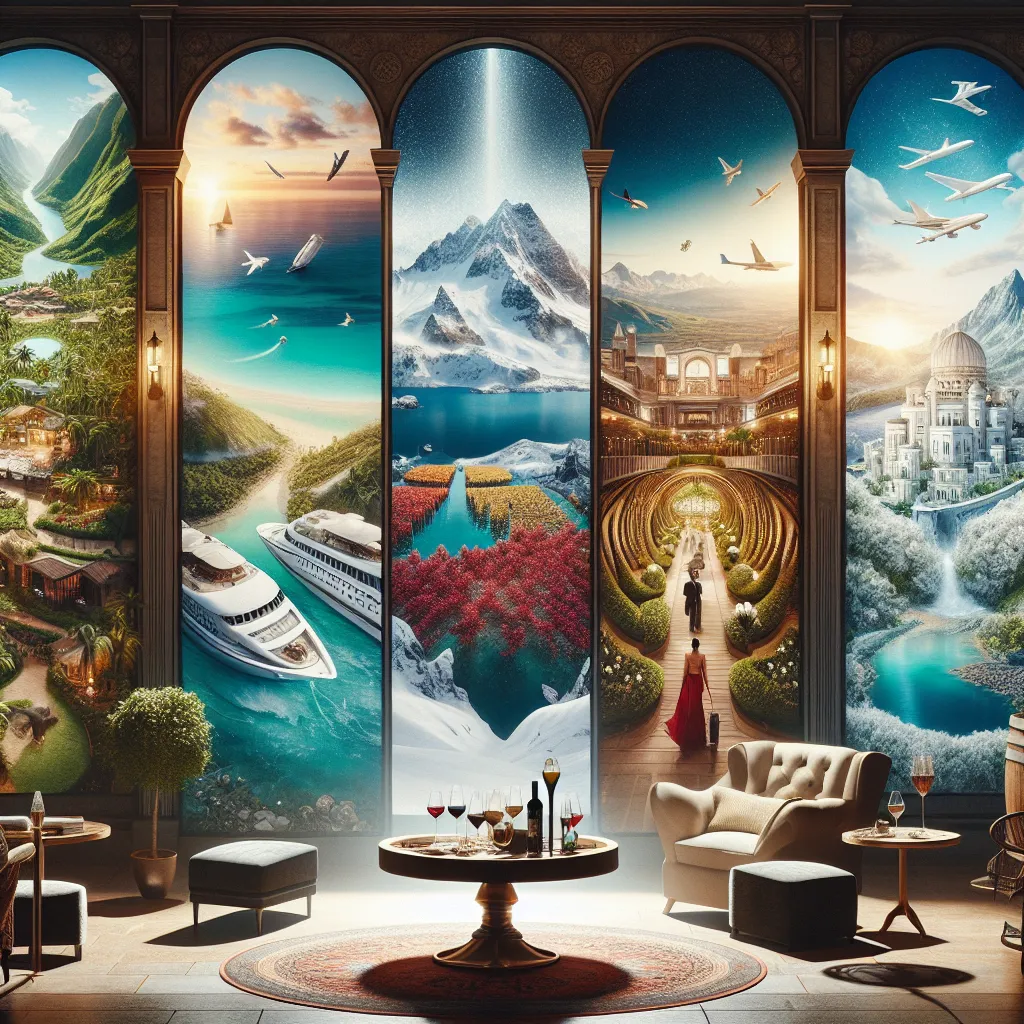 The Fascinating Panorama of Luxury Travel: Five Unveiled Gems for the Affluent Voyager