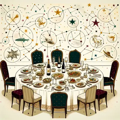 The Gourmet's Constellation: Navigating Through Five Unseen Culinary Skies