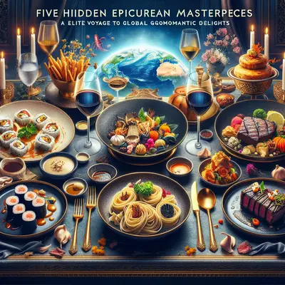 Five Hidden Epicurean Masterpieces: An Elite Voyage to Global Gastronomic Delights