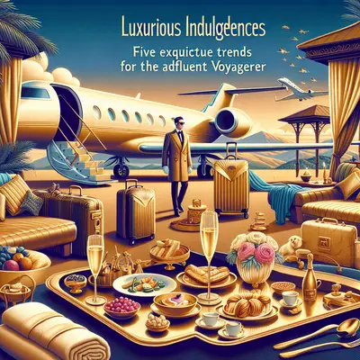 Luxurious Indulgences: Five Exquisite Trends for the Affluent Voyager