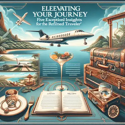 Elevating Your Journey: Five Exceptional Insights for the Refined Traveler