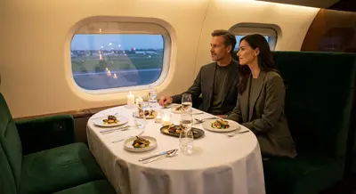 The Quiet Geometry of a Perfect Table: Fine Dining for the Jet‑Set