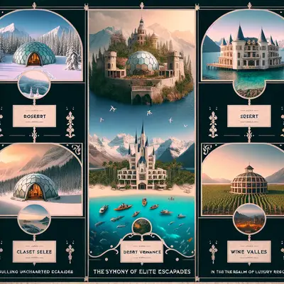 The Symphony of Elite Escapades: Unveiling Five Uncharted Paradises in the Realm of Luxury Resorts