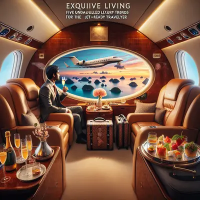 Exquisite Living: Five Unparalleled Luxury Trends for the Jet-Ready Traveler
