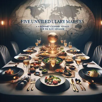 Five Unveiled Culinary Marvels: A Gourmet Voyage for the Elite Voyager