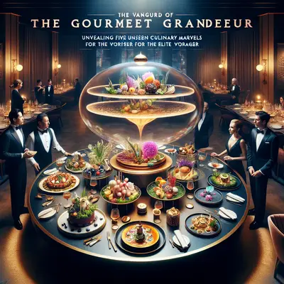 The Vanguard of Gourmet Grandeur: Unveiling Five Unseen Culinary Marvels for the Elite Voyager