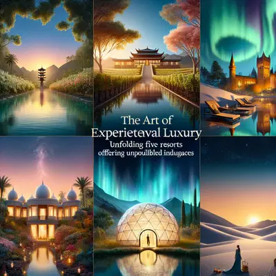 The Art of Experiential Luxury: Unfolding Five Exceptional Resorts Offering Unparalleled Indulgences
