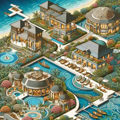 The Tapestry of Elegance: Unfurling Five Hidden Gems in the World of Luxury Resorts