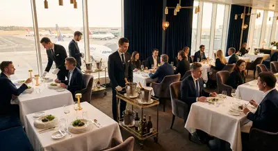 Palates in Transit: Fine Dining as the New First-Class Lounge
