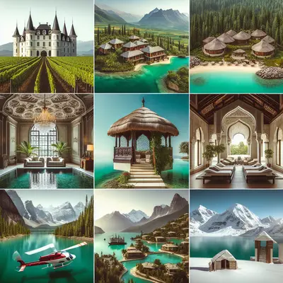 The Pristine Canvas of Affluence: Unearthing the Five Unseen Sanctuaries of Luxury