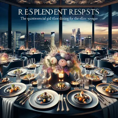 Resplendent Repasts: The Quintessential Guide to Fine Dining for the Elite Voyager