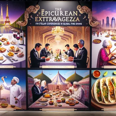 The Epicurean Extravaganza: Five Stellar Experiences in Global Fine Dining