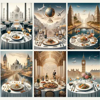 The Jetsetter's Guide to Gastronomic Grandeur: Unveiling Five Exceptional Dining Marvels