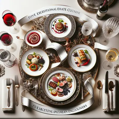 The Culinary Connoisseur's Chronicle: Unveiling Five Exceptional Epicurean Encounters