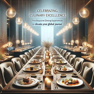 Celebrating Culinary Excellence: Five Exquisite Dining Experiences to Elevate Your Global Sojourn